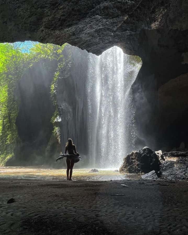 Ubud: Secret Waterfalls and Jungle Swing Private Tour - Yeh Bulan Waterfall: a calmer pause
