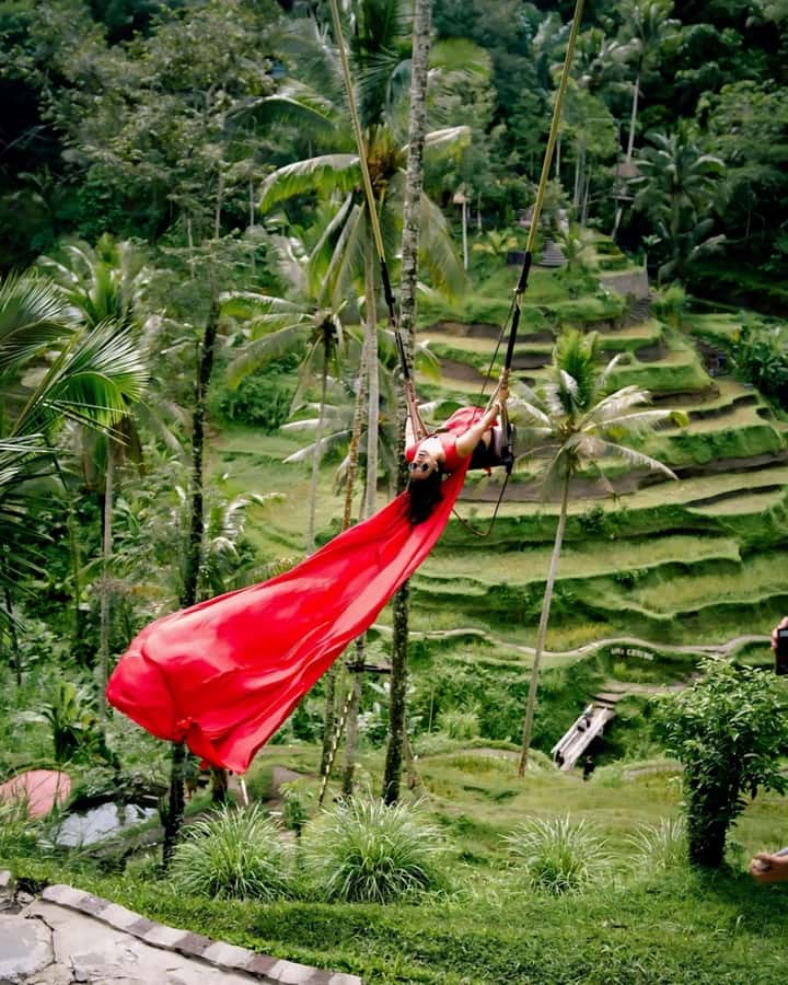 Ubud: Secret Waterfalls and Jungle Swing Private Tour - The jungle swing: thrills with a view