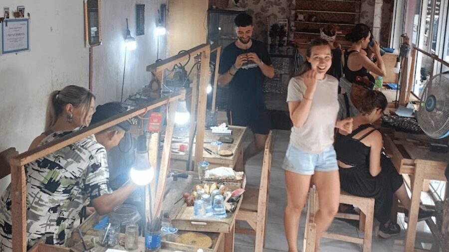 Ubud: Silver Class Making Workshop with 5g of Silver - Shaping, adding detail, and making the piece yours
