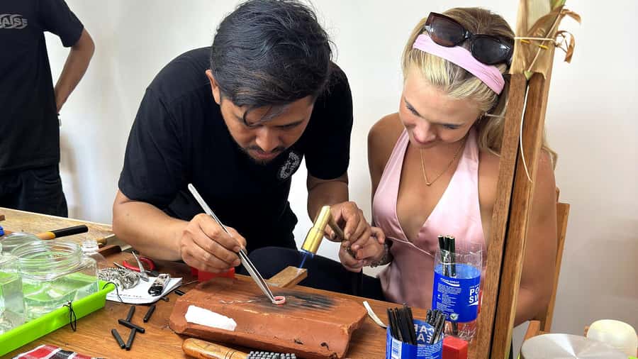 Ubud Silver Experience: 2-Hour Hands-On Jewelry Making Class - Choosing a design that fits two hours