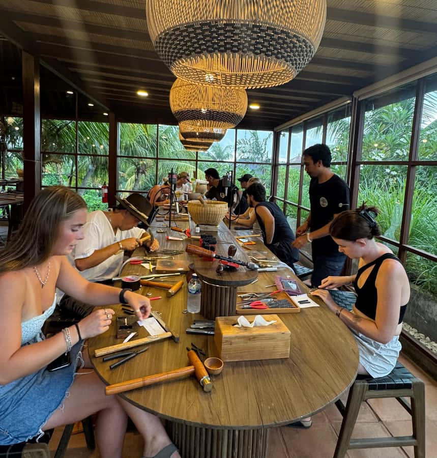 Ubud: Silver Jewelry Making Class with Pool Access - The Two-Hour Workshop, From Idea to Final Polish