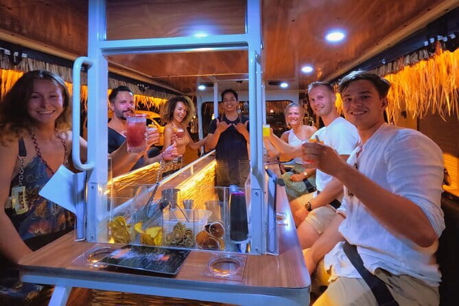 Ubud Sunset Mixology Tour by TikiBus - A moving sunset bar through central Ubud