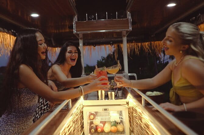 Ubud Sunset Mixology Tour by TikiBus - What happens during the 90-minute ride