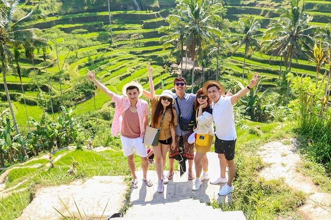 Ubud Tour - Monkey Forest, Temple, Waterfall, and Rice Terrace - Monkey Forest: macaques among Hindu temples