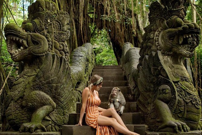 Ubud Tour with Swing, Temple, Monkey Forest, and Waterfall - Craft villages add useful context, but also shopping time