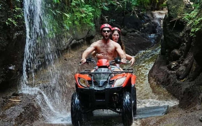 Ubud: Ultimate Adrenaline ATV Quad And White Water Rafting - Tropical scenery below the riverbanks