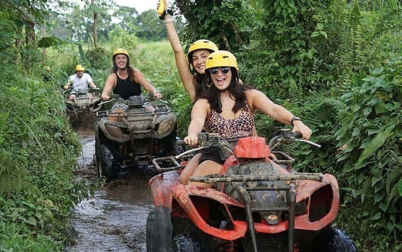 Ubud: Ultimate Adrenaline ATV Quad And White Water Rafting - From wheels to paddles on the Ayung River