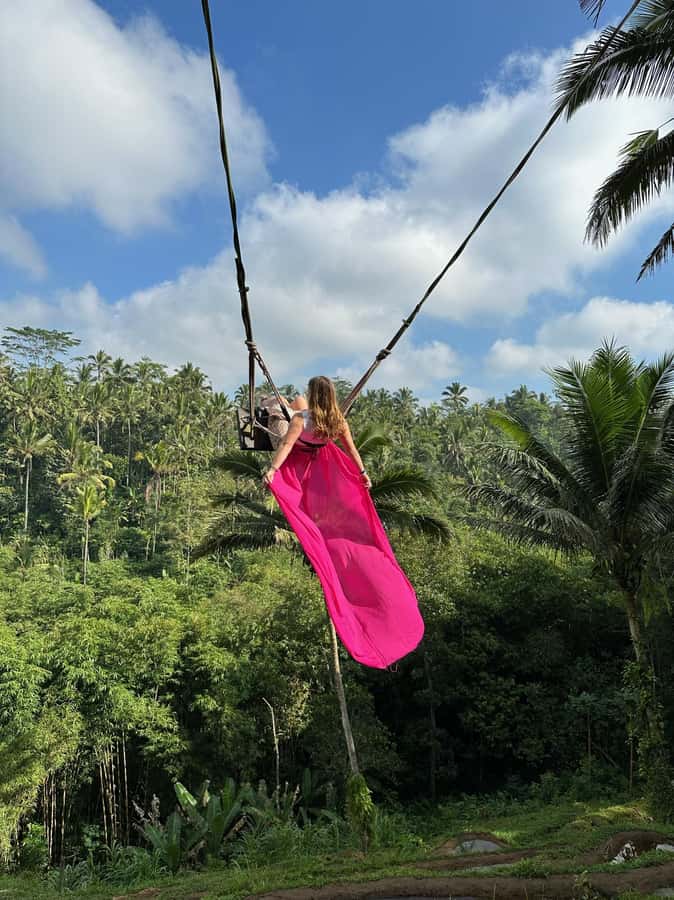 Ubud: Waterfall, Rice Terrace & Temple Private Day Tour - Tegallalang Rice Terrace beyond the photo stop