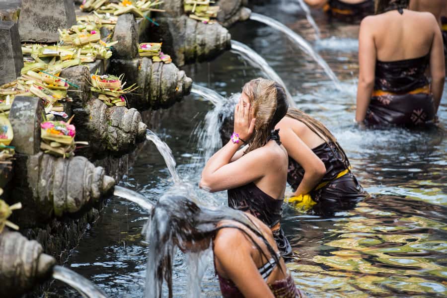 Ubud: Waterfall, Water Temple and Monkey forest Private Tour - The four-part Ubud day at a glance