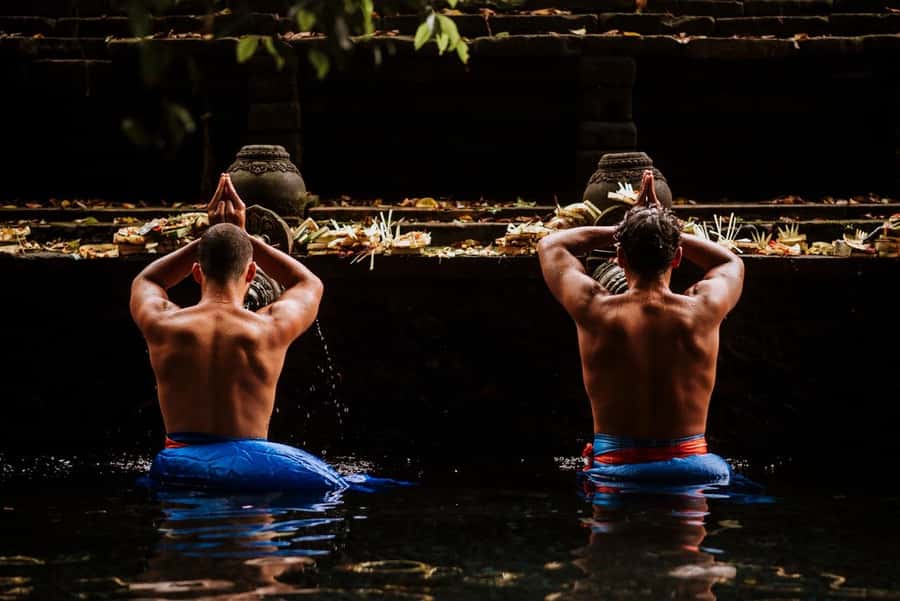 Ubud: Waterfalls & Temple with Rice Terrace Small-Group Tour - Tukad Cepung requires the most care