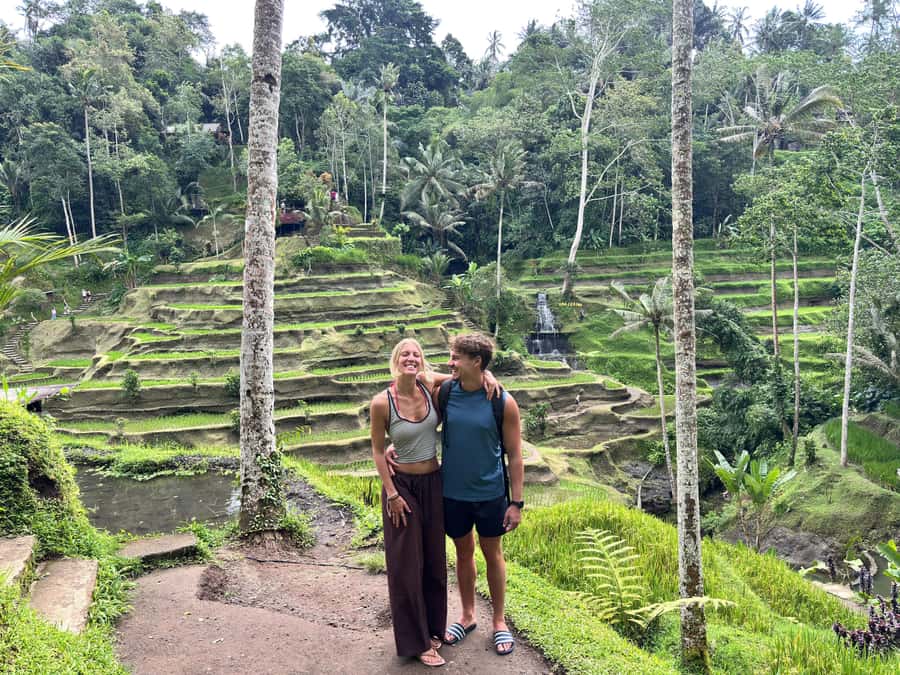 Ubud: Waterfalls, Water Temple & Rice Terraces Private Tour - Transport, timing, and physical effort