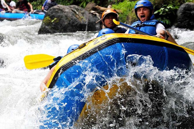 Ubud White Water Rafting with Waterfall and Lunch - Showers, towels, and the buffet afterward
