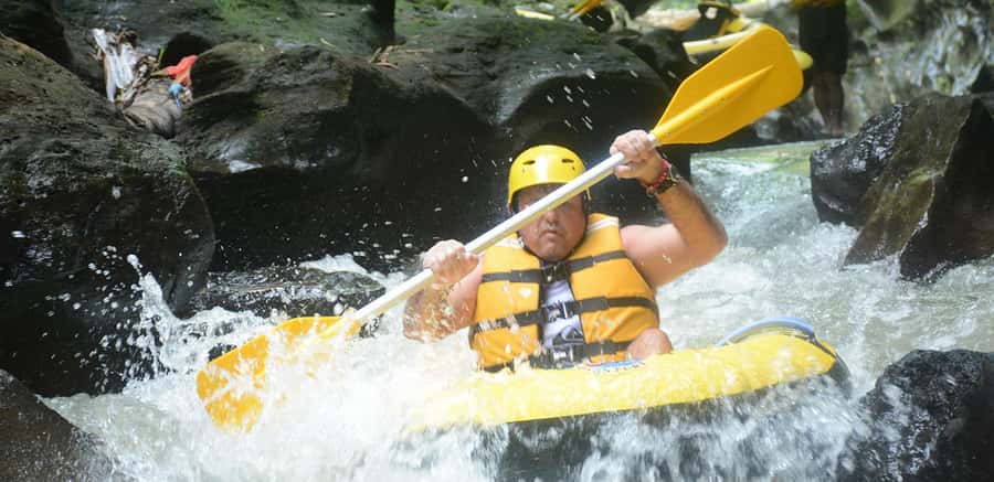 Ubud Wos River Tubing Adventure with Lunch & Hotel Transfers - From Lodtunduh Village to the Wos River