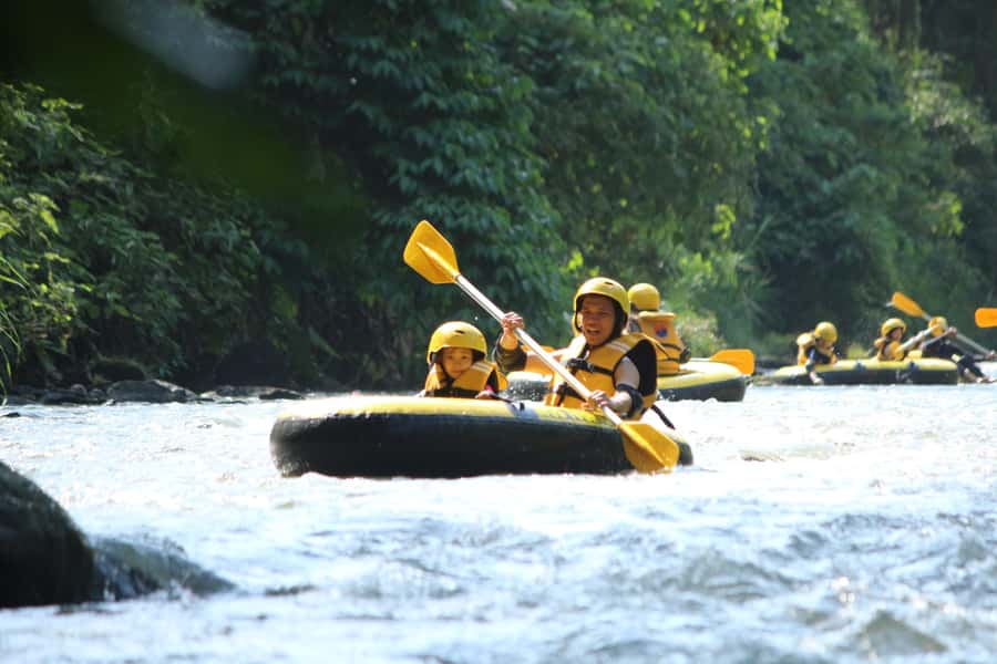 Ubud: Wos River Tubing with Waterfall Adventure and Lunch - Waterfall stops and time to swim