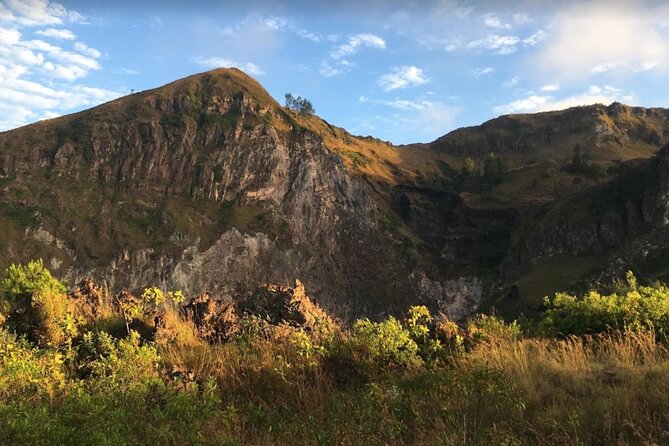 Volcano Batur Sharing Group at Start Point - Returning from the mountain