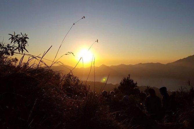Volcano Batur Sharing Group at Start Point - The Mount Batur climb and the dark trail